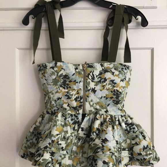 Silvia Tcherassi Junquillo floral peplum TOP - Picture 12 of 16